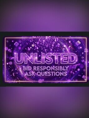 UNLISTED BAG INVENTORY FOR LIVE SHOWS